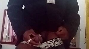 Big Black Dick in Retro Group Sex