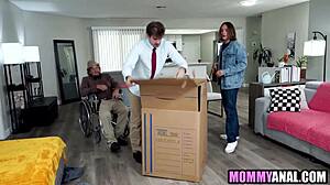 Robot MILF Gets Anal Freeused by Step Family Group