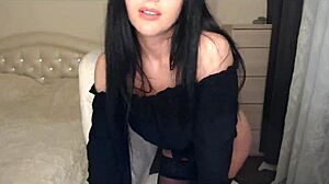 tamarra roman in sexy lingerie, does she rip her clothes for a striptease? check her perky tits and ass