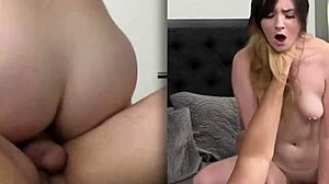 Petite 19 Year Old Kinsley Kane's First Time On Camera