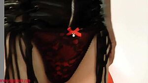 Emma Lee Disciplines Tranny with Spanking and Strapon in Group Orgy