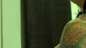 Mason Moore, the milf in heels, gets fucked by Franco Del Toro.