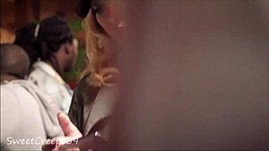 bubble butt candid getting creeped on during concert