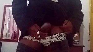 Big Black Dick in Retro Group Sex