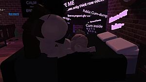 i'm fuckin this puta in roblox with my big cock