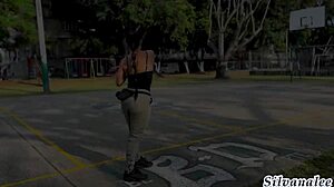 Busty Milf Silvana Lee Fucks Fitness Guy in Park - Angelcruzxx 💪