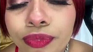 Webcam compilation featuring sucking and toys