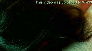 Boldly sucking step-daddy's dick first time