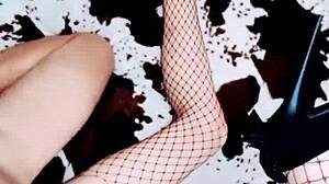 Watch mature skinny woman with muscular man in amateur sex