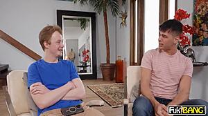 Busty Tigerlilly's Shaved Pussy in Threesome