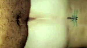 MILF Bent Over In POV Doggy, Takes Monster Black Cock.