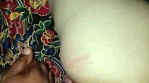 MILF Bent Over In POV Doggy, Takes Monster Black Cock.