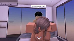Horny Roblox Slut Links Up For Public Condo Session.
