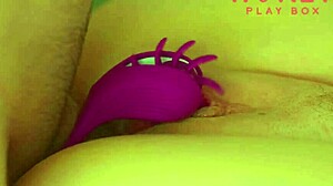 extreme closeup of pussy getting fucked with cock ring