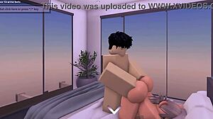Horny Roblox Slut Links Up For Public Condo Session.