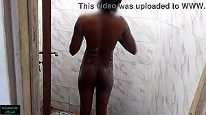 alice takes bath in homemade casting