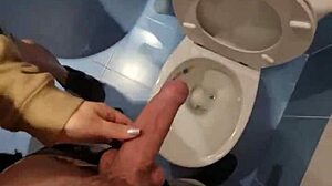 I fucked in the toilet with my mother-in-law