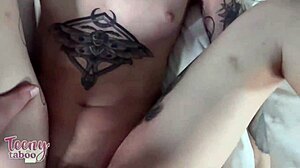 Nasty Lydia Black rides Seth in missionary for a creampie to avoid cops.