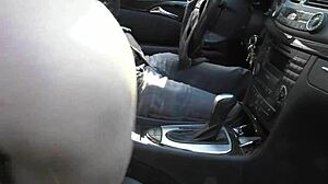 Blonde Cougar Car Fuck