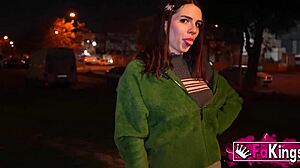 jessica kate the shemale queen fucks young guy roughly with dildo