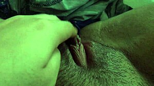 Hairy Pussy Gets A Little Massage!