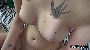 Fantastic czech cutie seduced in supermarket and reamed in pov