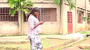 The naughty cleaning lady feels so excited having sex with her boss after work, her angel pussy throbbing with pleasure