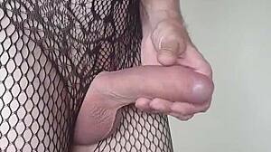 misr4 - fishnet bodysuit