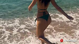 Wife Gives Bj at Beach