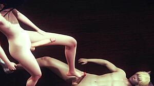 Yaoi Femboy Mio In Japanese Anime Style