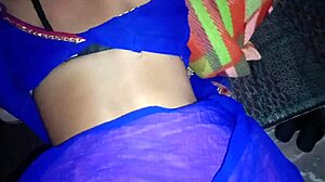 indian stepmother feels intense seduction as stepson fucks her doggystyle bent over leading to cum in mouth creampie