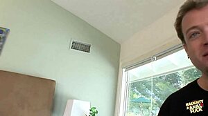 This brunette milf with big natural tits enjoys deepthroat and anal doggystyle in casting