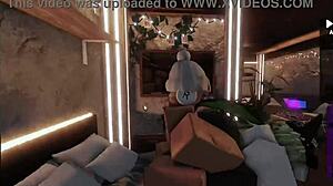 Hot Girl Gets Fucked Through Rip in Her Jeans 🔥