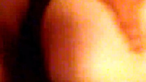 Girl bends for doggystyle with fleshlight cock