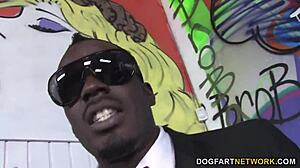 Busty Blonde Cindee Enjoys Interracial Group Fun