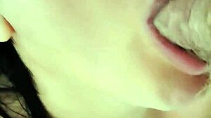 Novinha Sucks Dick Eagerly Hidden from Parents in Next Room