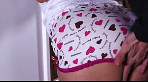 Aaliyah love cries in pleasure as intruder fucks her hard in domination scene