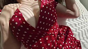 Big boobs step sis caught me spying and loved it