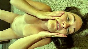 Sexy Wife Strips and Gets Huge Cumshot Facial