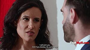 Penny Barber Punishes Blindfolded Milf In BDSM