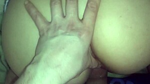 Cute Big Ass Girlfriend Bends Over In Blue Miniskirt For Doggy Style In Shower