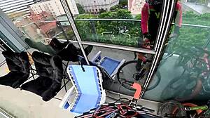 Portland PAWG rides with bubble butt