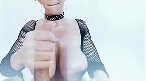 Sara Jay takes dick deep in throat