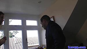 i watch english milf get blowjob and facial from cheeky plumber in doggystyle