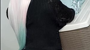 my virgin stepdaughter lends me her huge tits for a while over 18!!