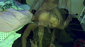 Ebony's Juicy Pussy Takes Big Black Cock In Rough Fucking!