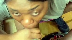 sucking big cock at flea market