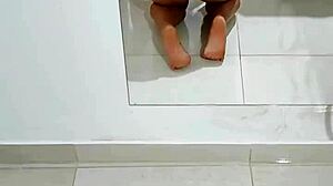 Novinha Sucks Dick Eagerly Hidden from Parents in Next Room