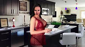 Blonde Shemale Sucks Monster Cock And Gets Anal