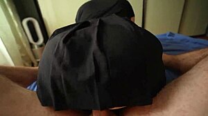 Gamer Step-Sister Rides in Skirt During Play